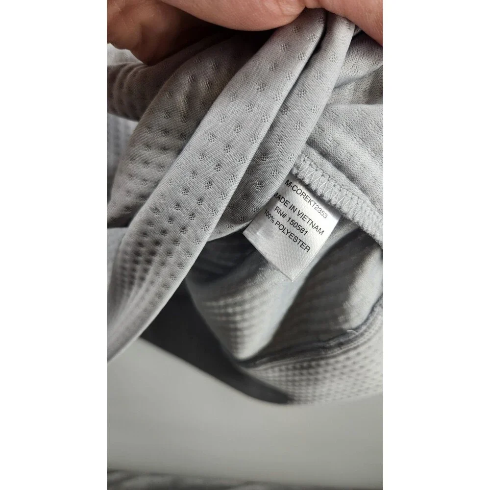 Flag & Anthem Men's Grey XL Claremont Performance Textured 1/4 Zip Jacket‎ NWT